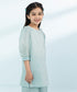 Mommy & Me Girls Two Piece Blue Suit